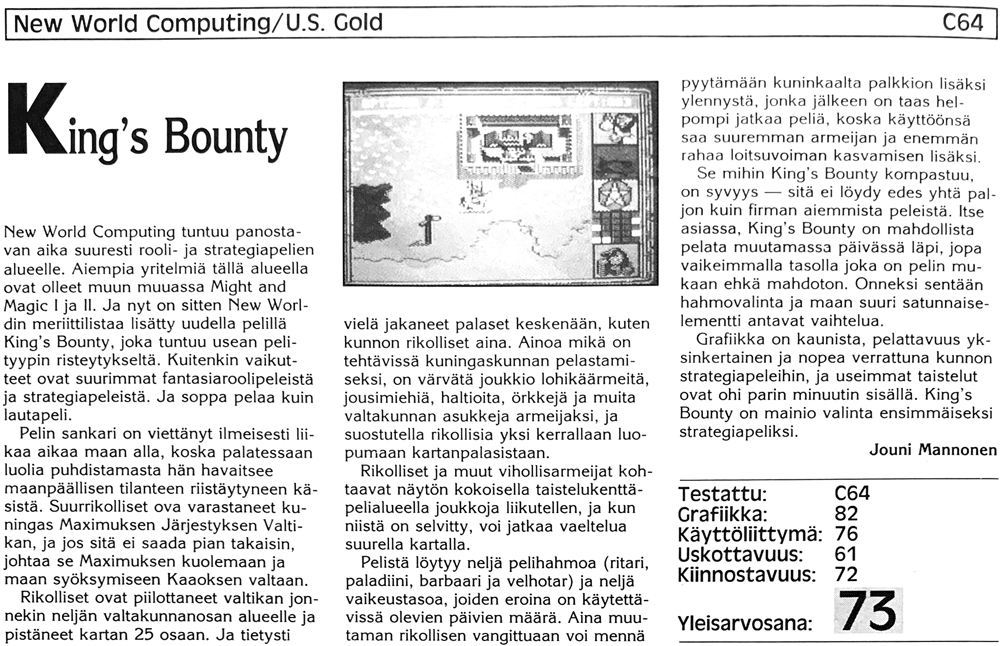 King's Bounty